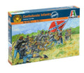 Italeri, 6178 1/72 Scale Confederate infantry Johnny Rebs US Civil War ACW 50 Soldiers