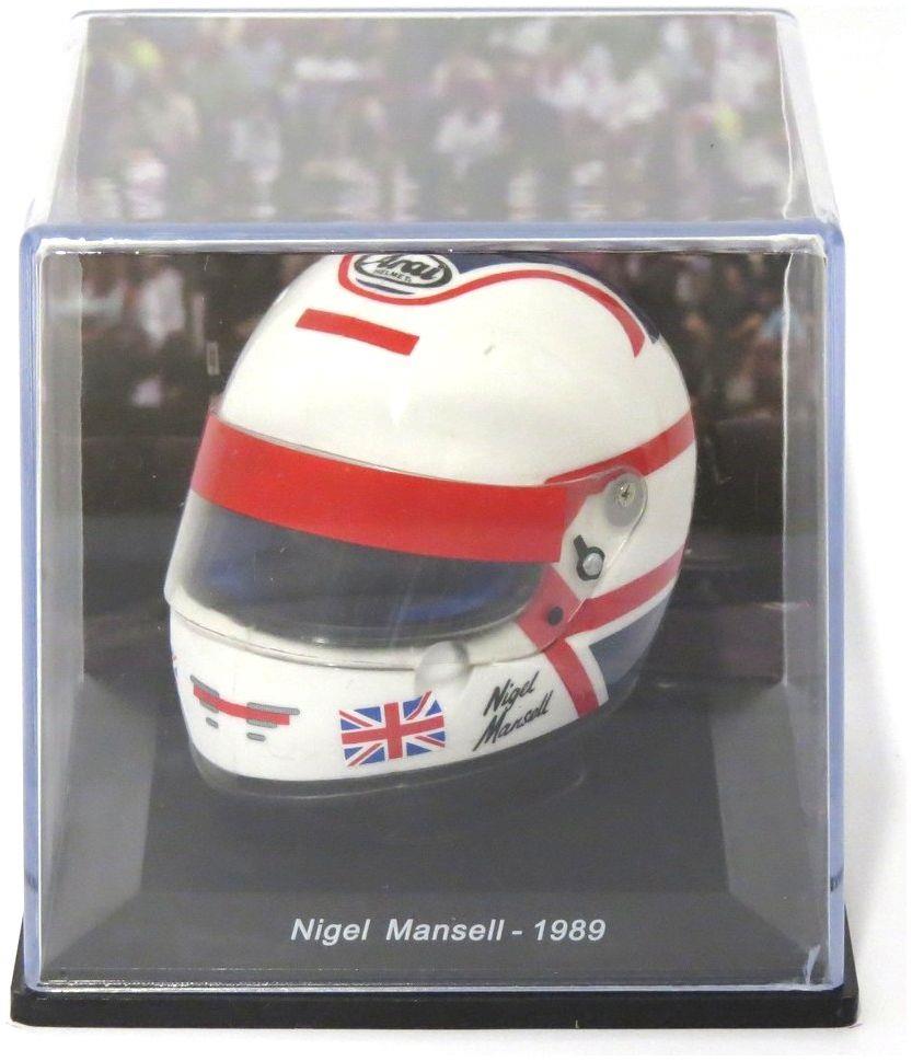 Atlas Editions 1:5th Scale Nigel Mansell - 1989 Ferrari F1 Helmet Collection