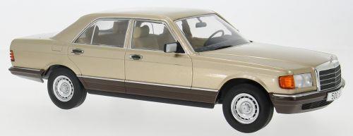 Model Car Group(Mcg) 1:18th Scale Mercedes S Class (W126) - Beige 1979