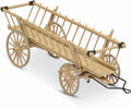 Schuco 1:32 Scale Leiterwagen Brown