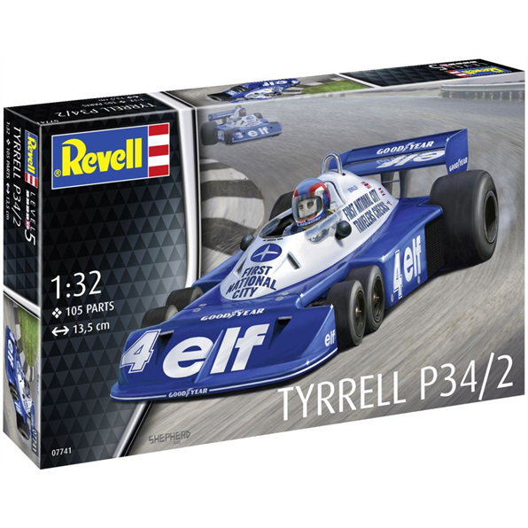 Revell 1:32 Scale Tyrrel P34/2 6 Wheeler