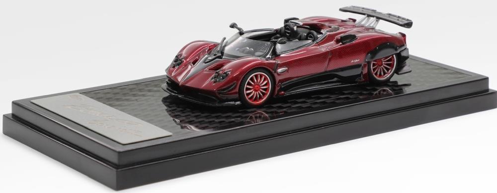 LCD  1:64th Scale Pagani Zonda HP Carbon Red