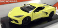 Motormax 1:24 Scale Corvette C8 Yellow 2020