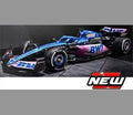 Burago 1:43 Scale Alpine F1 Team A523  #31 Esteban Ocon - W/Case + Figure