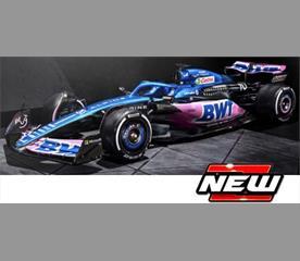Burago 1:43 Scale Alpine F1 Team A523  #31 Esteban Ocon - W/Case + Figure