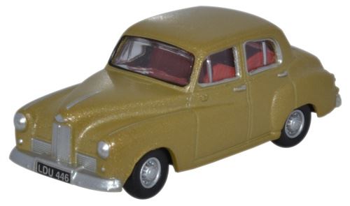 Oxford Diecast 1:76 Scale Humber Hawk MkIV - Golden Sand