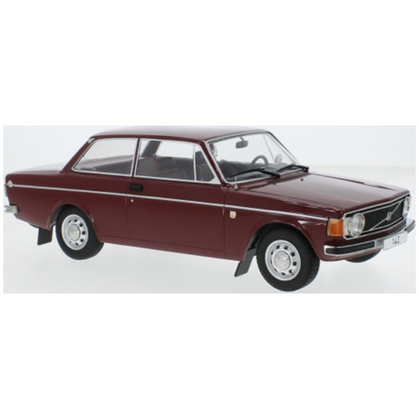 Model Car Group 1:18 Scale Volvo 142 Dark Red 1973