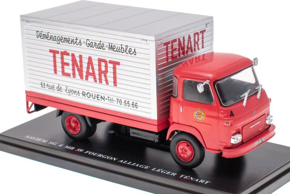 Atlas Editions 1:43 Scale Renault Saviem Sg4 Mb59 Fourgon Alliage Le Tenart 1968-Renault Commercial Collection