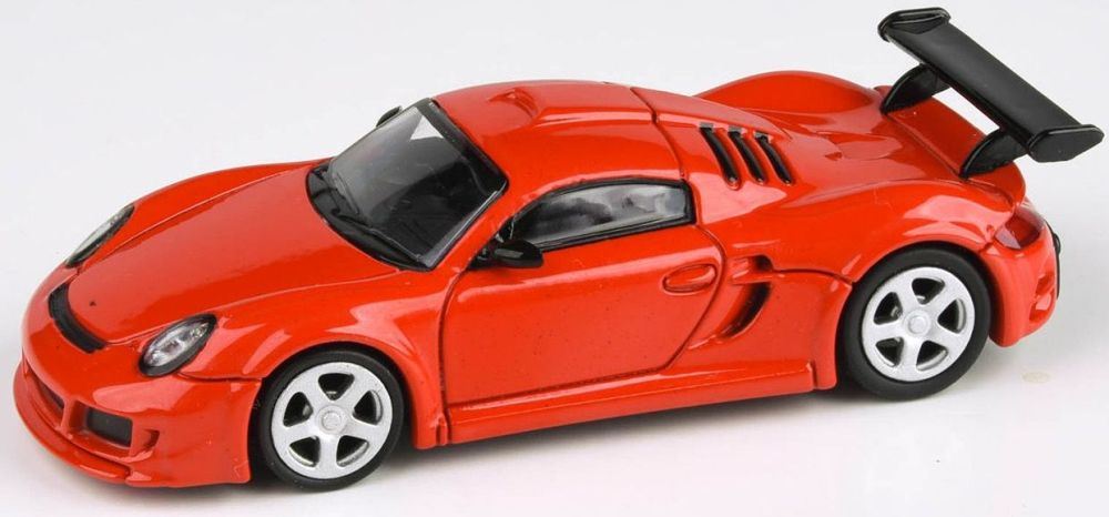 Paragon 1:64 Scale RUF CTR3 Clubsport Guards Red 2012 (RHD)
