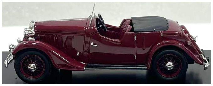 Matrix 1:43 Scale Rover 12HP(P1) Tourer Maroon 1934-1935