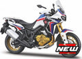 Maisto 1:18 Scale Honda African Twin DCT White/Red/Blue
