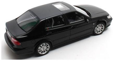 Cult 1/18th Scale Saab 9-5 Turbo Aero Black 1998