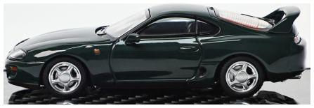LCD  1:64th Scale Toyota Supra A80 Green
