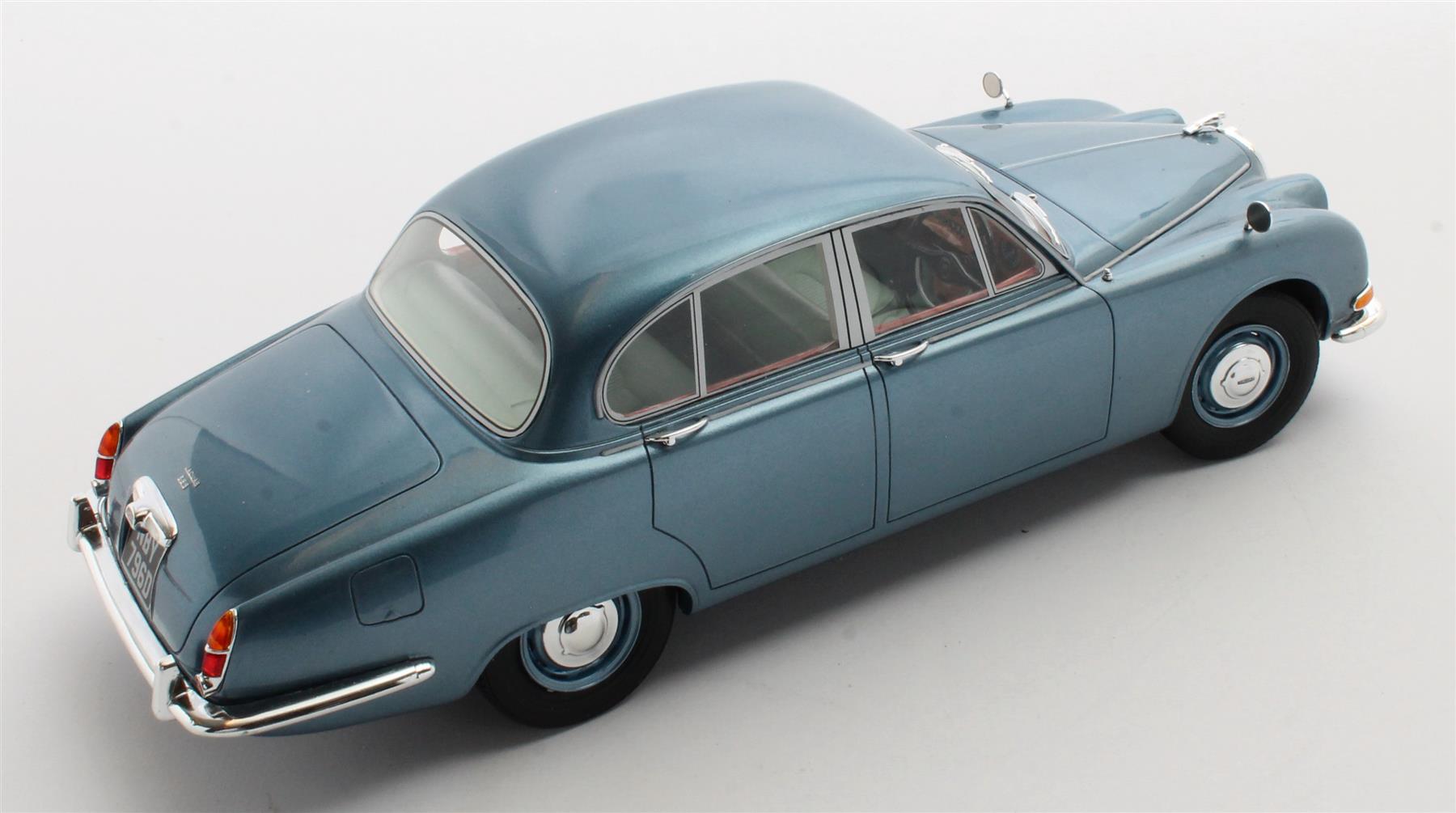 Cult 1:18 Scale Jaguar S-Type Opalescent Blue 1965 (Ltd Edition 96pcs)