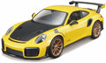 Maisto 1:24 Scale Porsche 911 GT2 RS 'Kit' Yellow/Black