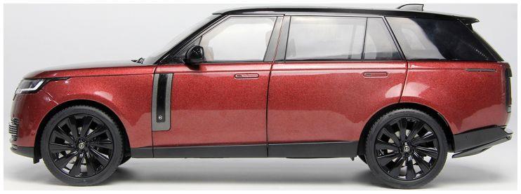 LCD Model 1:18 Scale Land Rover Range Rover SV Serenity Red 2022