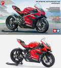 Tamiya 14143 1/12 Scale Ducatti Superleggera V4 w/Racing Kit Model Kit