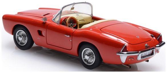 Esval 1:43 Scale Pegaso Z-102 Spider by Serra Open Red 1956