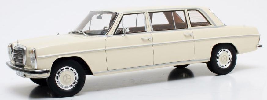 Cult 1:18 Scale Mercedes Benz V114 Lang White 1970