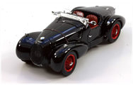 Brausi 1:43 Scale Aston Martin Speed Modell Type C Black 1940