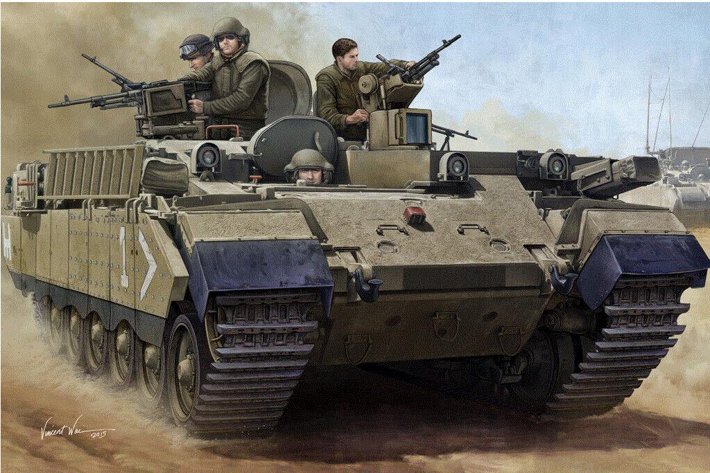 Hobbyboss 83868 1/35 Scale IDF APC Puma Heavy APC Plastic Model Kit
