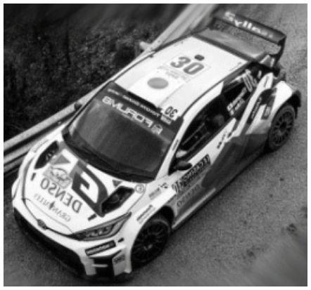 IXO  1:43rd Scale Toyota GR Yaris Rally2 WRC Rally Monte Carlo 2025 #30 Y.Yamamoto/J.Fulton
