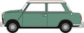 Oxford Diecast 1:76 Scale Riley Elf Cumberland Green/Old Englsh White