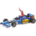 Minichamps 1:43 Scale Benetton Renault B195 Michael Schumacher Canadian GP 1995 w/Figurine Alesi