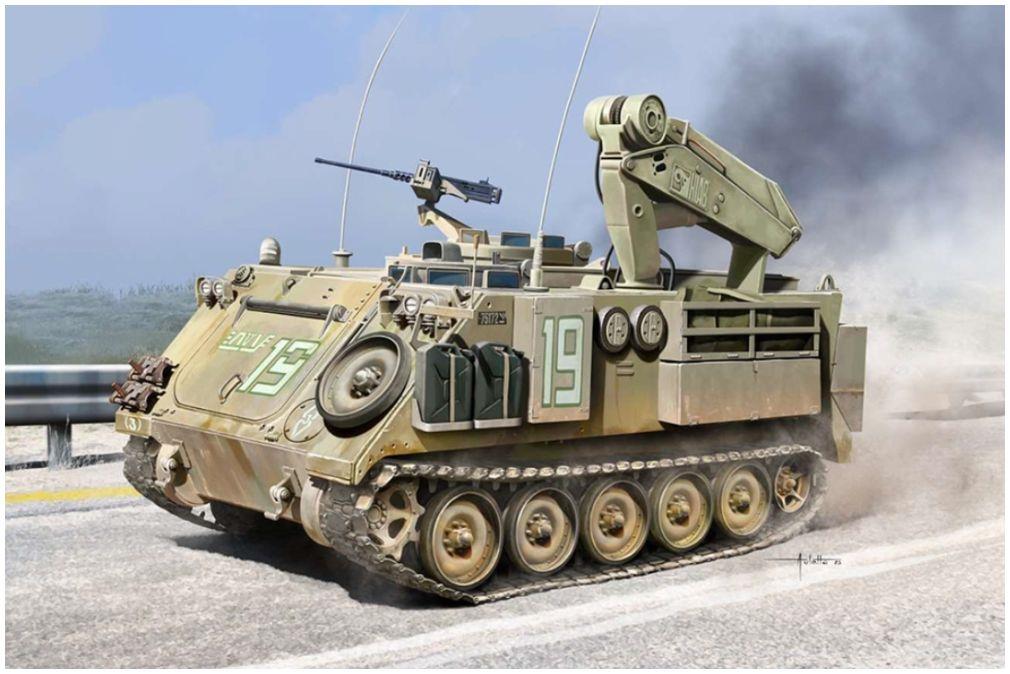 Academy Kits 1:35 Scale Israeli Defense Force M113 Fitter Armoured Combat Recovery Vehicle