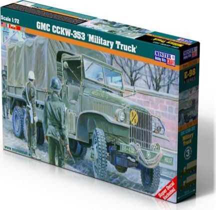 Mistercraft 1:72 Scale GMC CCKW-353 Military Truck