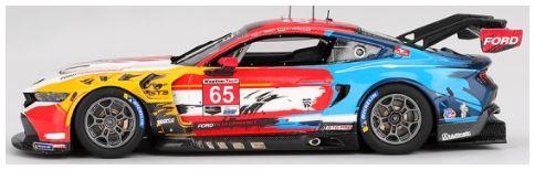 Truescale  1:43rd Scale Ford Mustang GT3 #65 Ford Multimatic Motorsports 2024 IMSA Laguna Seca