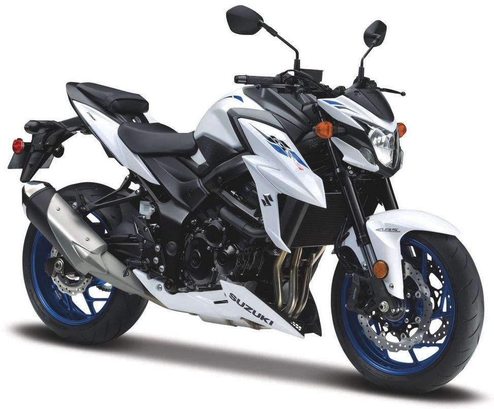 Maisto 1:18 Scale Suzuki GSX-S750 ABS White