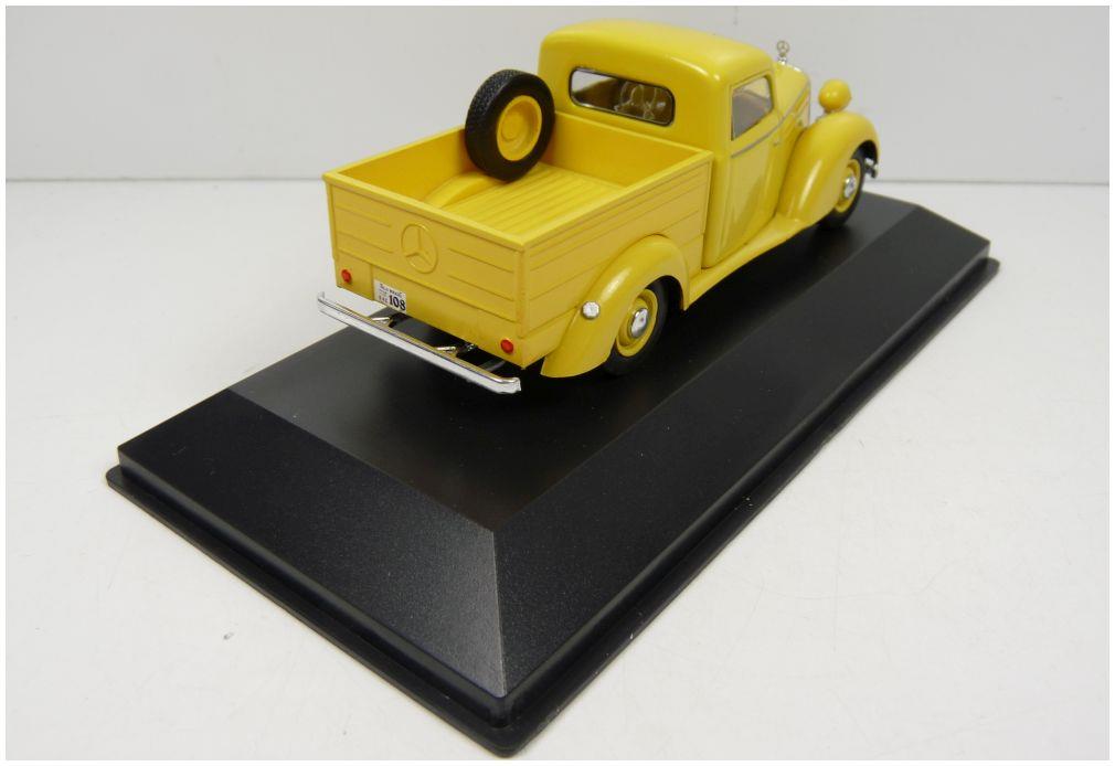 Atlas Editions 1:43 Scale Mercedes-Benz 170D Yellow 1954 Unforgetable cars - Argentina