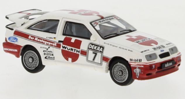 Brekina 1:87 Scale Ford Sierra RS 500 Cosworth #7 Wurth DTM 1989 A.Hahne