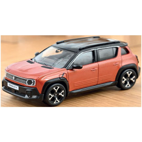 Norev 1:43 Scale Renault 4 E-Tech Electric Terracotta Brown 2025