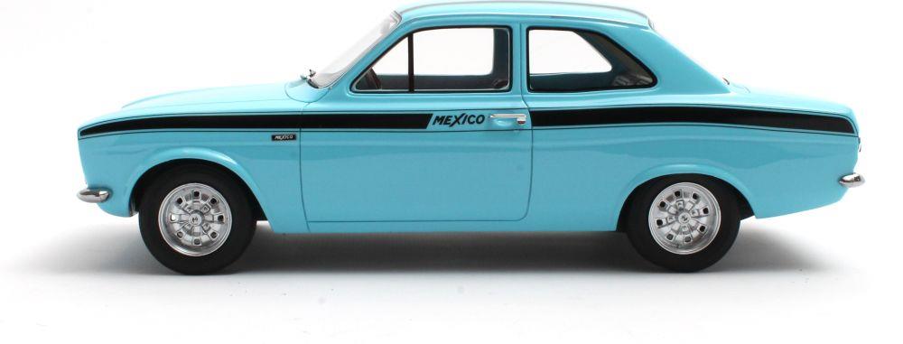 Cult 1:18 Scale Ford Escort Mexico Blue 1973