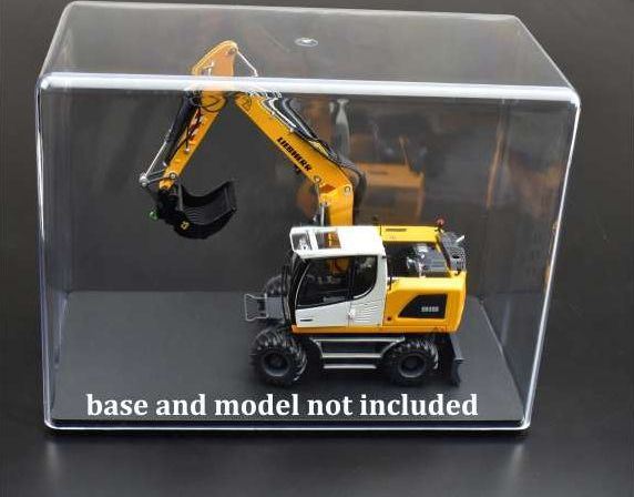 AT Collections 1:32 Scale Clear display case, tall (top only) Ideal for construction vehicles 30x15x22cm