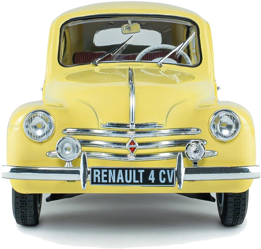 Solido  1:18th Scale Renault 4CV Beige (Jaune Infante) 162 1961