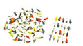 GM Model Supplies 1:150 Scale Architecture Mixed Painted Figures -100pcs