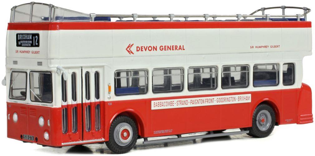 EFE Bus Models 1:76th Scale Leyland Atlantean Open Top Devon General NBC 928 928GTA