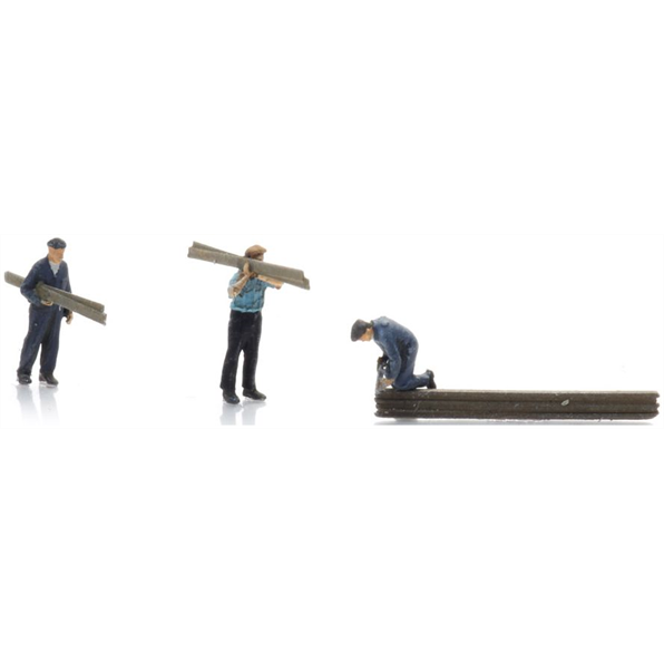 Artitec 1:160 Scale Woodworkers 1920s - 1990s (3x) Ready-Made Figures