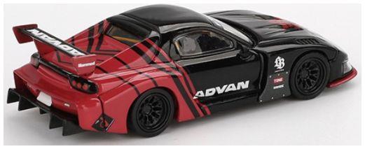 Truescale 1:64 Scale Mazda RX-7 LB-Super Silhouette Advan (RHD)