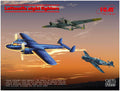 ICM Plastic Kits 1:72nd Scale Luftwaffe Night Fighters Set of 3 (Bf 109E-4, Do 172-10 Kauz II, Fw 189A-1)