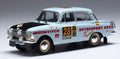 IXO 1:43 Scale Moskwitsch 412 #28 Rally London/Mexico 1970 L.Potapcikas/Y.Lesovskiy/E.Bazhenov