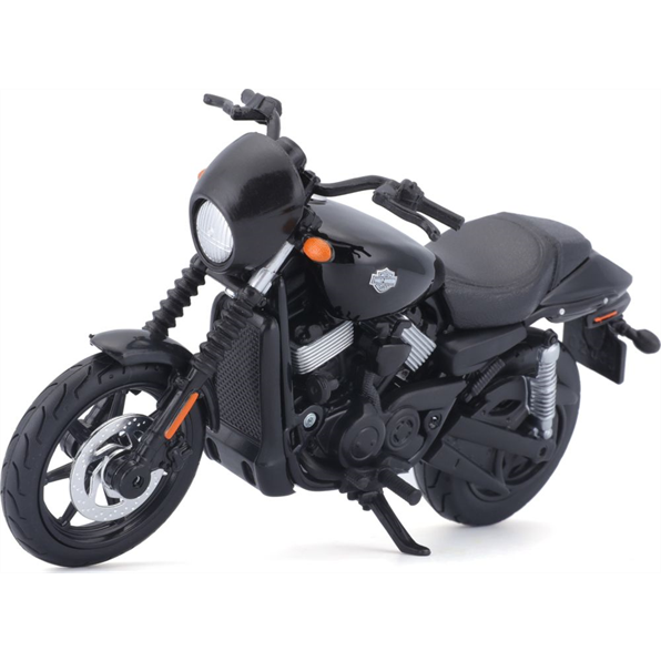 Maisto 1:18 Scale H-D Street 750 - Matt Black 2015 (35) (41)