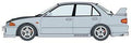 Hasegawa 1:24th Scale Mitsubishi Lancer GSR Evolution III Low Down Version Kit