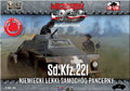 First to fight kits 1:72 Scale Sd.Kfz. 221 German Light Armoured Car