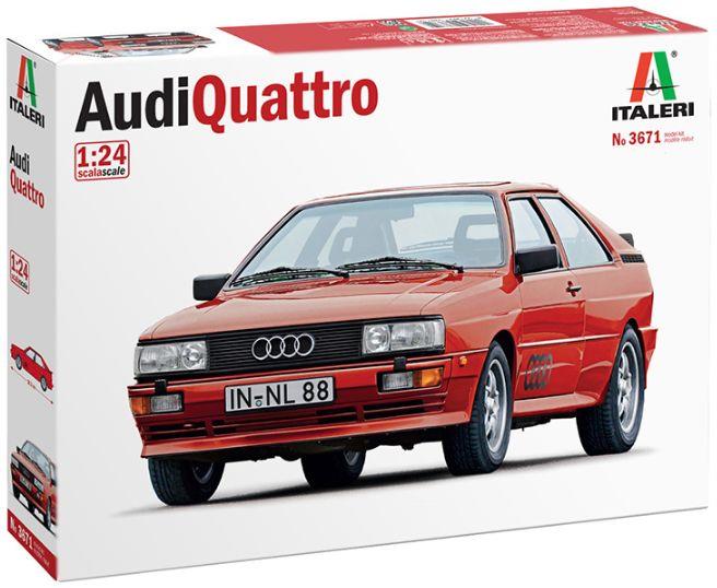 Italeri  1:24th Scale Audi Quattro