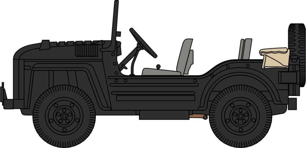 Oxford Diecast 1:76 Scale Austin Champ Royal Military Police Berlin 1954