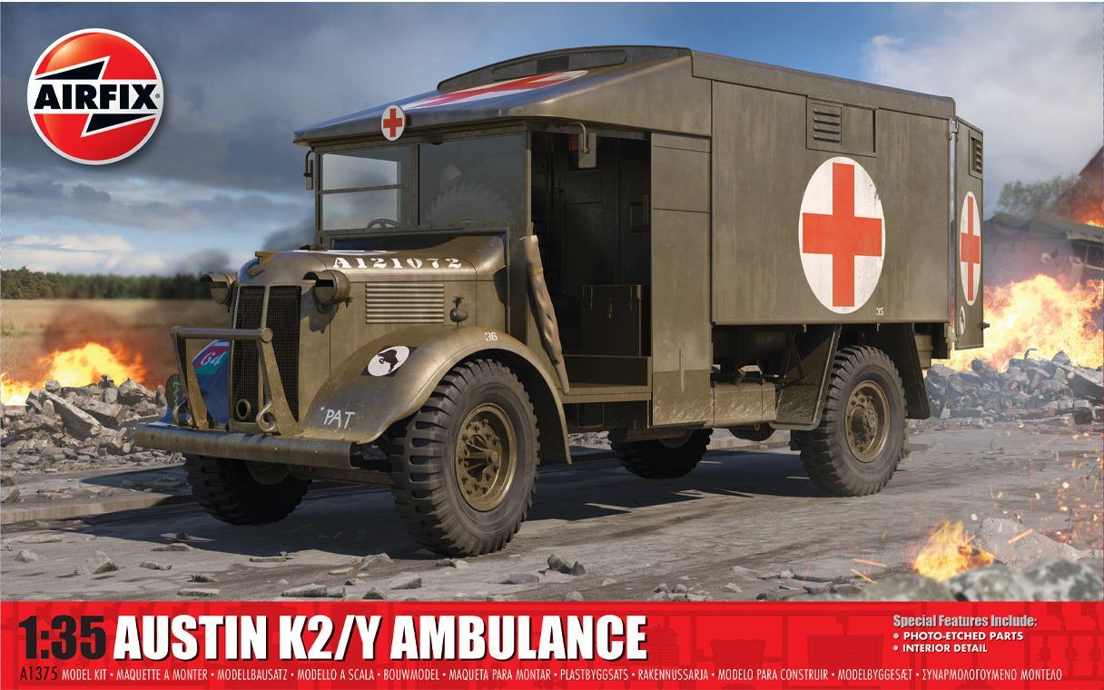 Airfix 1:35 Scale Austin K2/Y Ambulance